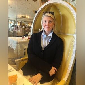 Molly Moorkamp Joanie Black Cardigan Size Small